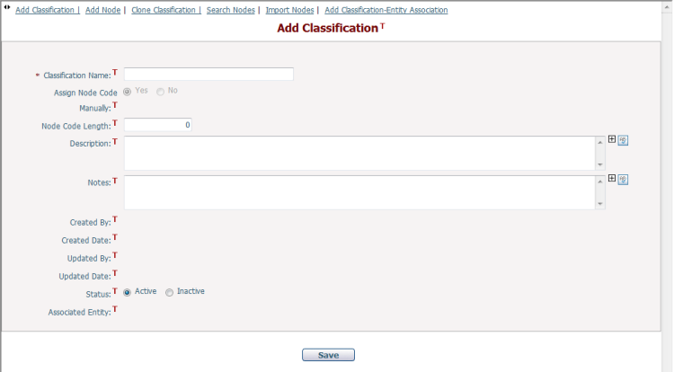 AddClassification