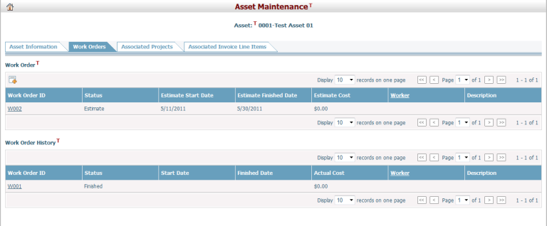 AssetWorkOrder