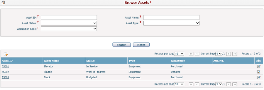 BrowseAssets