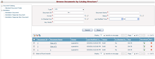 BrowseDocumentByFolder