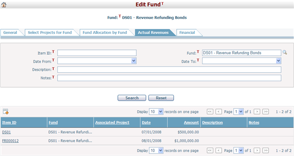 BrowseFundActualRevenues