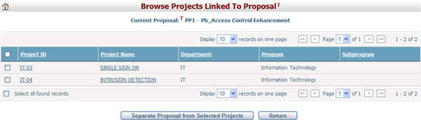 BrowseProjectsLinktoProposal