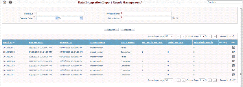 DataIntegrationImportResultManagement