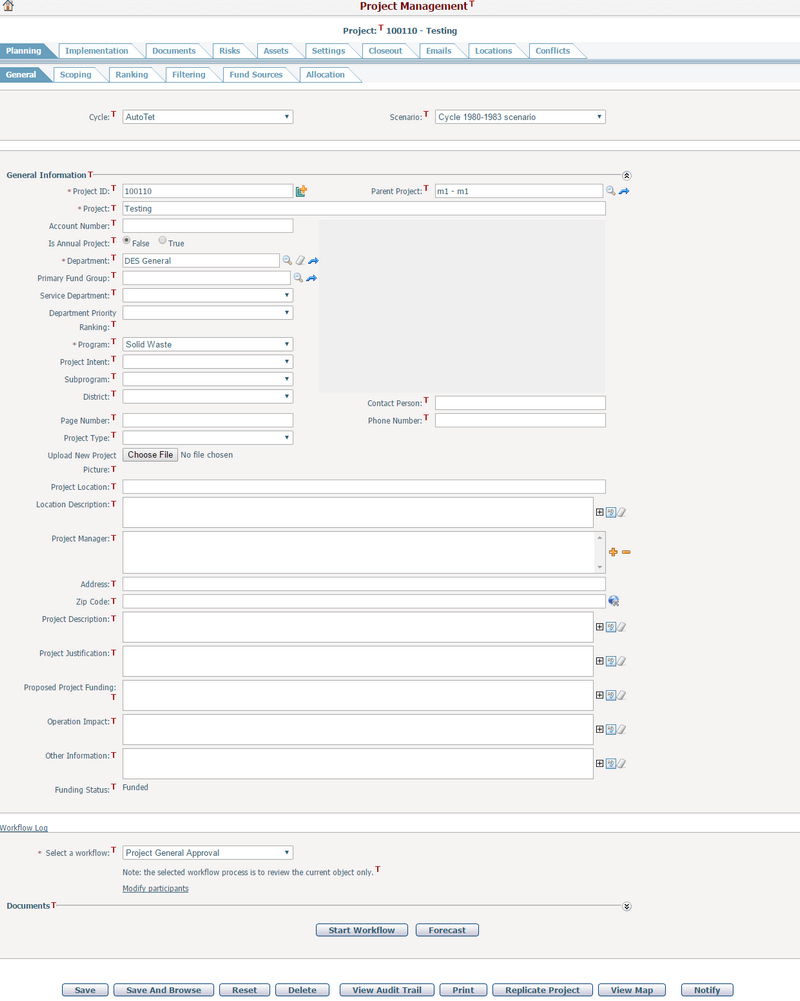 Project Management General