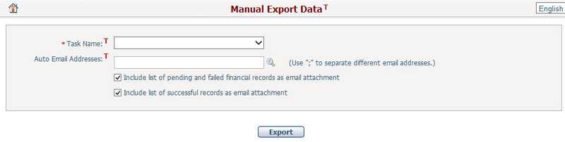 Data Integration_Manual Export