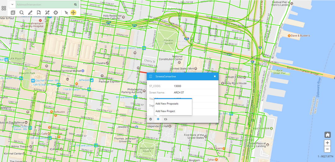 GIS Add Business Feature