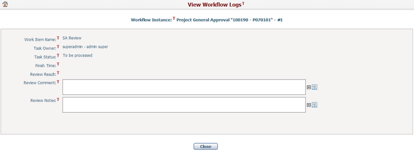 To-be-Processed Task Log