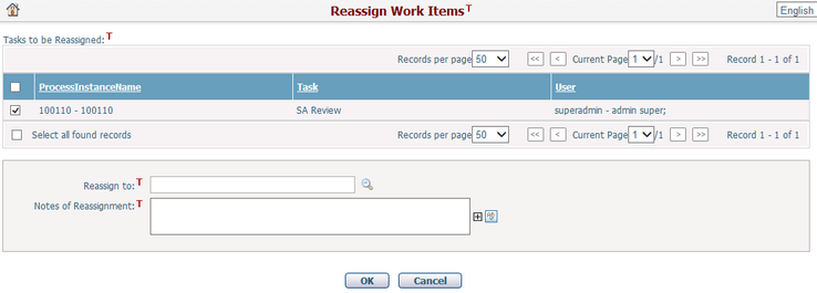 Reassign Work Items