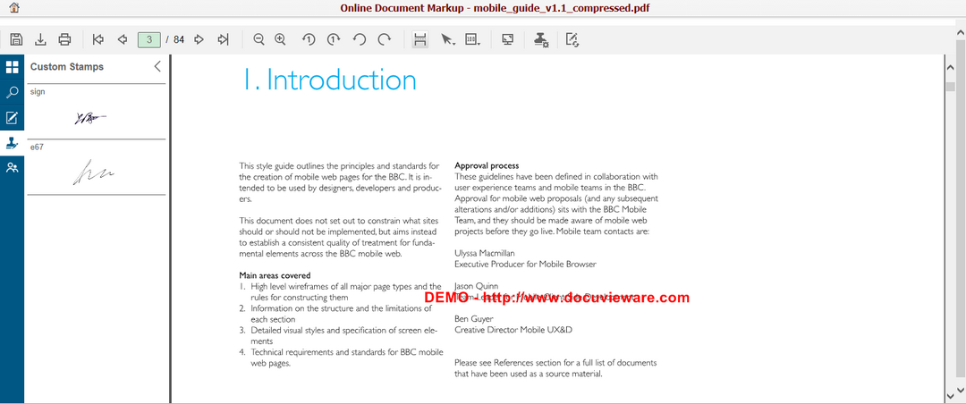 Document Markup_Custom Stamps