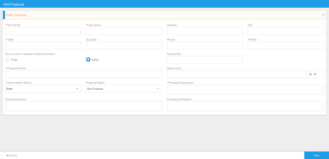 GIS Add Proposal