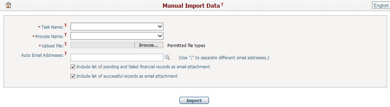 Data Integration_Manual Import