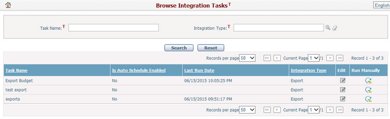 Data Integration_Browse Integration Tasks