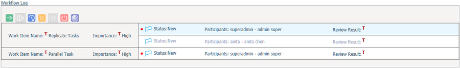 Workflow Parallel Tasks