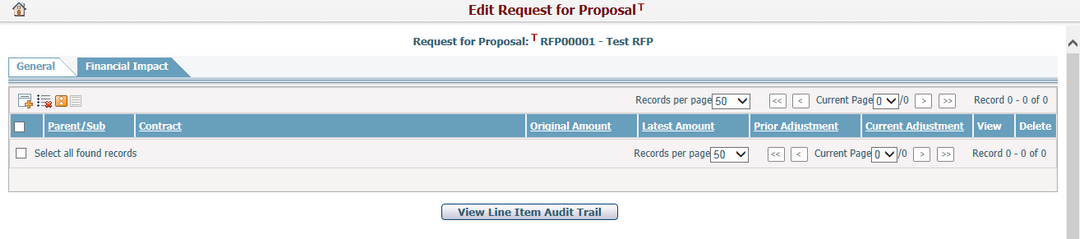 RFP Financial Impact - Parent Sub - 1