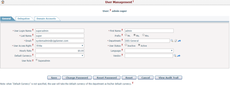 User Management