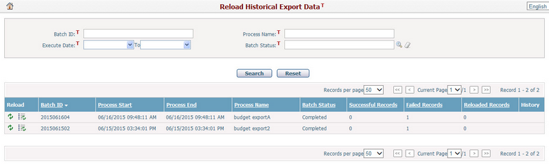 Data Integration_Reload Historical Export Data