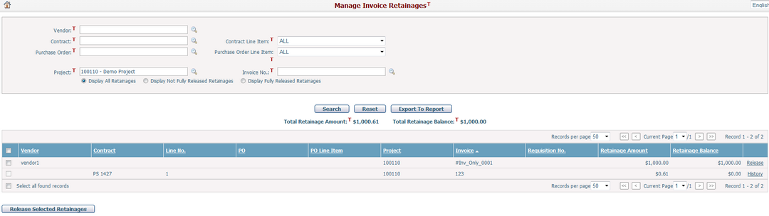 ManageInvoiceRetainages