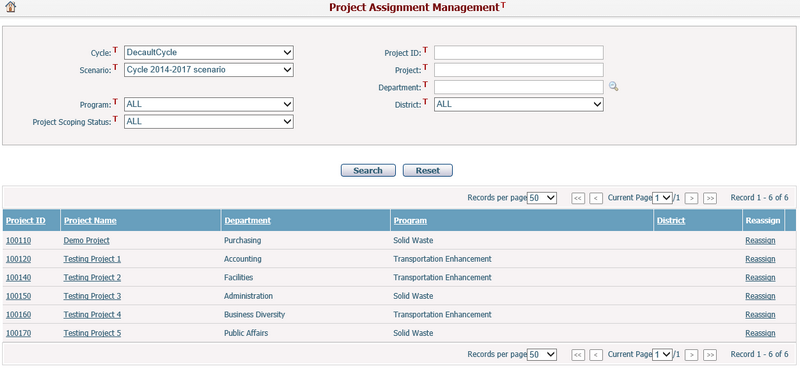 ProjectScopingAssignmentMgnt