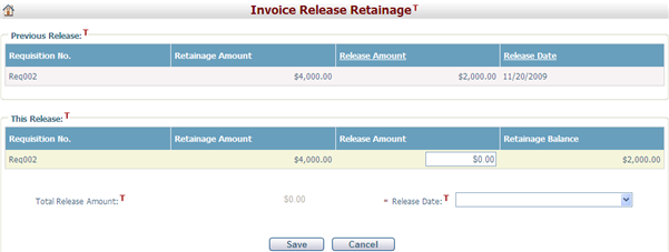 ReleaseRetainage