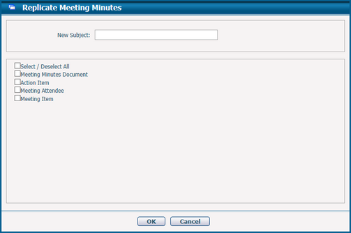 ReplicateMeetingMinutes