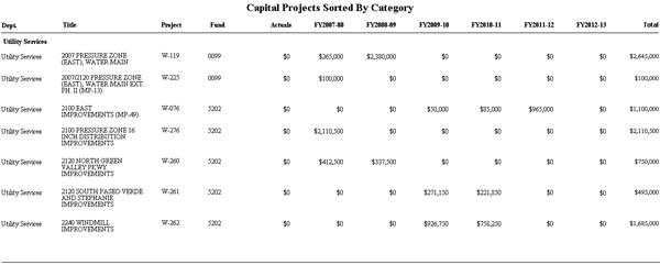 RptCapitalProjectsByCategoryCapt