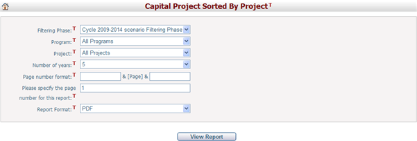 RptCapitalProjectSortedbyProject