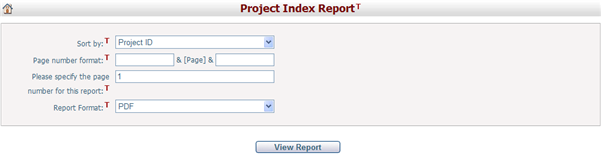 RptProjectIndex