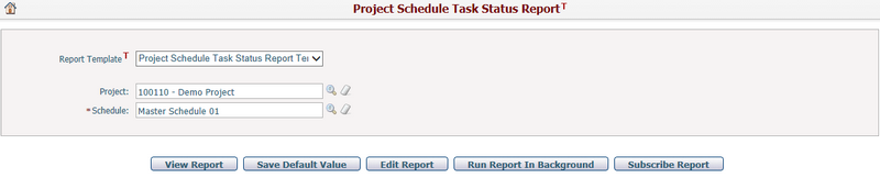 RptProjectScheduleTaskStatusReport