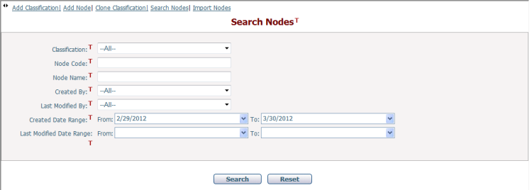 SearchNodes